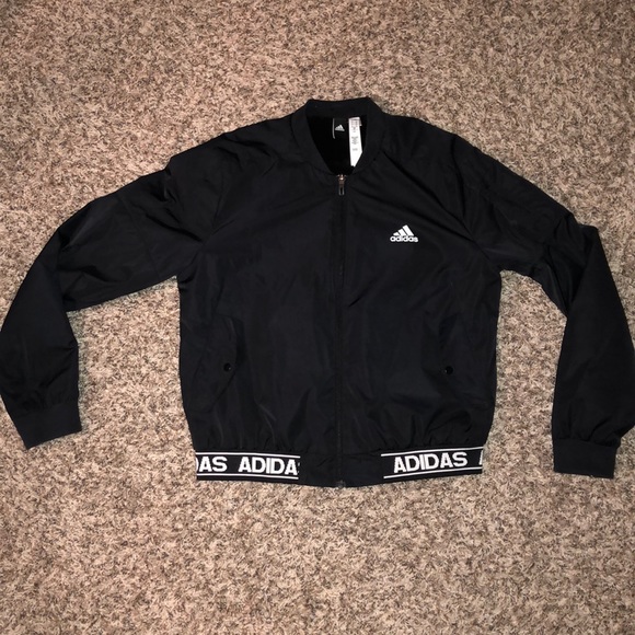 adidas fleece lined jacket